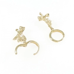 585YG Nơ Cubic Bông Tai - Hàng hiệu Chính hãng 868793