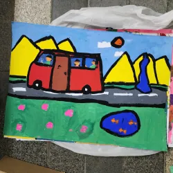 Combo 22 tranh vẽ acrylic chủ đề phong cảnh 799973