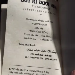 Bút ký dưới hầm 763370