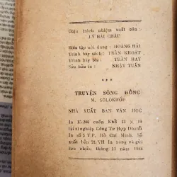 TRUYỆN SÔNG ĐÔNG (Mikhail A. Sholokhov) - Giải Nobel Văn Chương 758132