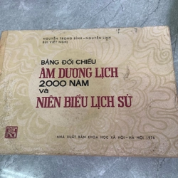 Bảng đối chiếu âm dương lịch và 2000 năm niên biểu lịch sử  290542