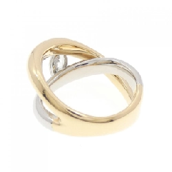 Nhẫn kim cương K18YG/PT900 0.390CT - Hàng hiệu Authentic 852594