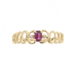 Nhẫn Ruby K18YG - Hàng hiệu Chính hãng 849066