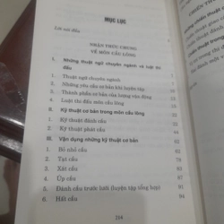 HỌC CHƠI CẦU LÔNG (Nxb Thể dục Thể thao) 272101