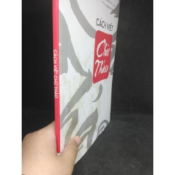 [Phiên Chợ Sách Cũ] Cách viết chữ Thảo( Bìa có vết) 2303