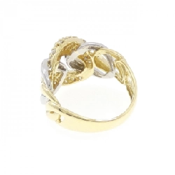 Nhẫn kim cương K18YG/PT900 0.58CT 667979