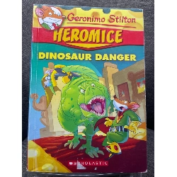 Heromice Dinosaur danger mới 85% nếp gấp bìa truyện tranh màu ngoại văn và thiếu nhi Geronimo Stilton HPB1605 SÁCH NGOẠI VĂN Rebooks.vn