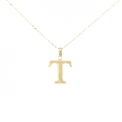 K18YG Chữ cái T Dây chuyền - Hàng hiệu Chính hãng