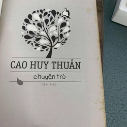 Chuyện Trò - Cao Huy Thuần, mới 70% (ố vàng) (Hat Cai) 289941