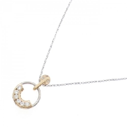 K18/PT900/PT850 Dây chuyền kim cương 0.48CT - Hàng hiệu Chính hãng 857203