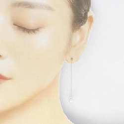 K18YG Bông tai ngọc trai Akoya 6.2mm - Hàng hiệu Chính hãng 869053