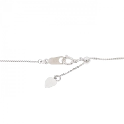 K18WG Dây chuyền kim cương hình trái tim 0.35CT - Hàng hiệu Chính hãng 864414