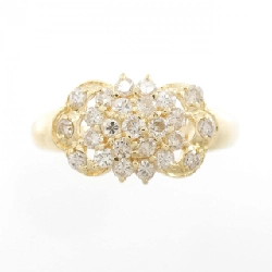 Nhẫn kim cương K18YG 0.57CT - Hàng hiệu Authentic 851238