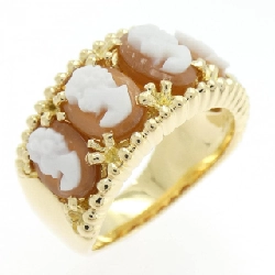 Nhẫn Shell Cameo K18YG