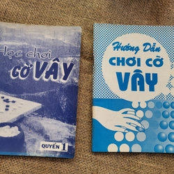 Cờ vây. 2 cuốn Sách cờ vây, đã qua sử dụng