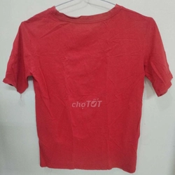 Áo Polo cộc tay đỏ Unisex hiệu *Vetements* size S  476843