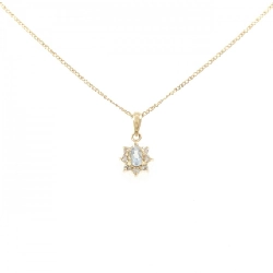 K18YG Aquamarine Necklace - Hàng hiệu Authentic