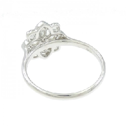 【Sản phẩm mới】Nhẫn kim cương PT900 hình hoa 0.20CT 669221