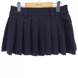 ミュウミュウ MIU MIU MIU MIU Logo MG1875 13SH Skirt