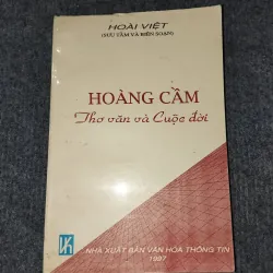 HOÀNG CẦM THƠ VĂN VÀ CUỘC ĐỜI