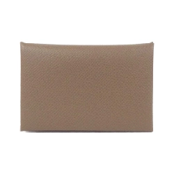 【Sản phẩm chưa sử dụng】Thẻ đựng thẻ Hermes Calvi 044164CK