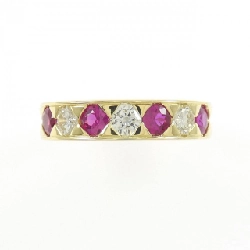 Nhẫn Ruby K18YG 0.57CT 665667