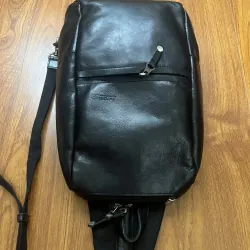 Túi nam 18x30x7 đeo chéo da thật 2hand 992642