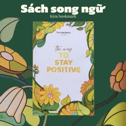 Sách The way to stay positive 