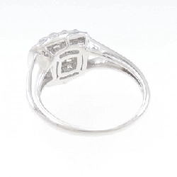 Nhẫn kim cương K18WG 671714