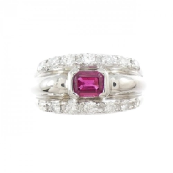 Nhẫn Ruby PT900 0.48CT - Hàng hiệu Chính hãng 853348