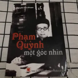 Sách tham khảo- PHẠM QUỲNH một góc nhìn. Tiến sỹ Nguyễn Văn Khoan 