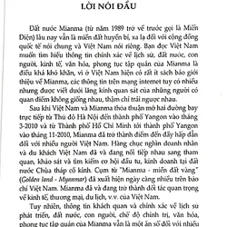 MIANMA * LỊCH SỬ VÀ HIỆN TẠI - Đại sứ  tại CHLB Mianma CHU CÔNG PHÙNG ( Chủ biên) 1066121