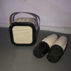 Loa Karaoke Mini di động kèm 2 micro không dây