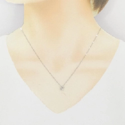 K14WG Chữ cái S Dây chuyền kim cương - Hàng hiệu Chính hãng 859433