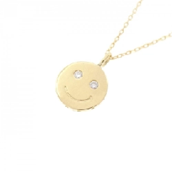 K18YG Dây chuyền kim cương Smile 0.02CT - Hàng hiệu Chính hãng 861901