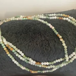 Vòng cẩm thạch tự nhiên Myanmar (khóa bạc chạm hoa văn) 590914