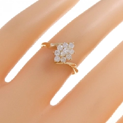 Nhẫn kim cương K18YG 0.30CT 668760