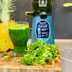 🥕 Máy ép chậm KALITE KL-530 – Nhỏ gọn mà ép kiệt bã, uống là mê! 🍎✨ 740371