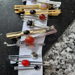 Kẹp cavat ngọc trai, đá 797416