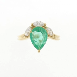 Nhẫn Emerald K18YG 1.29CT - Hàng hiệu Chính hãng 852548