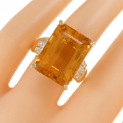 Nhẫn Citrine K18YG 13.50CT 667272