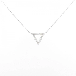 Dây chuyền kim cương PT 0.10CT - Hàng hiệu Authentic