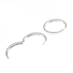 K18WG Bông tai kim cương hình vòng 0.70CT - Hàng hiệu Chính hãng 871364