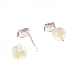 K18YG Amethyst Bông tai - Hàng hiệu Chính hãng 868965