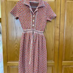 Váy liền hiệu Gu sì hàng Quảng Châu bling bling đáng yêu mới 99% 970868