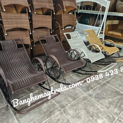 Ghế mây nhựa bập bênh giá rẻ 458234