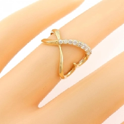 Nhẫn kim cương hình trái tim K18YG 0.18CT - Hàng hiệu chính hãng 848510