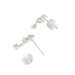 Bông tai đá mặt trăng 750WG/K18WG - Hàng hiệu Authentic 865373