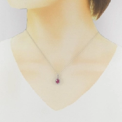 Dây chuyền ruby PT900/PT850 0.86CT - Hàng hiệu Chính hãng 862167
