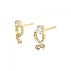 K18YG Bông tai kim cương 0.20CT - Hàng hiệu Chính hãng 870886